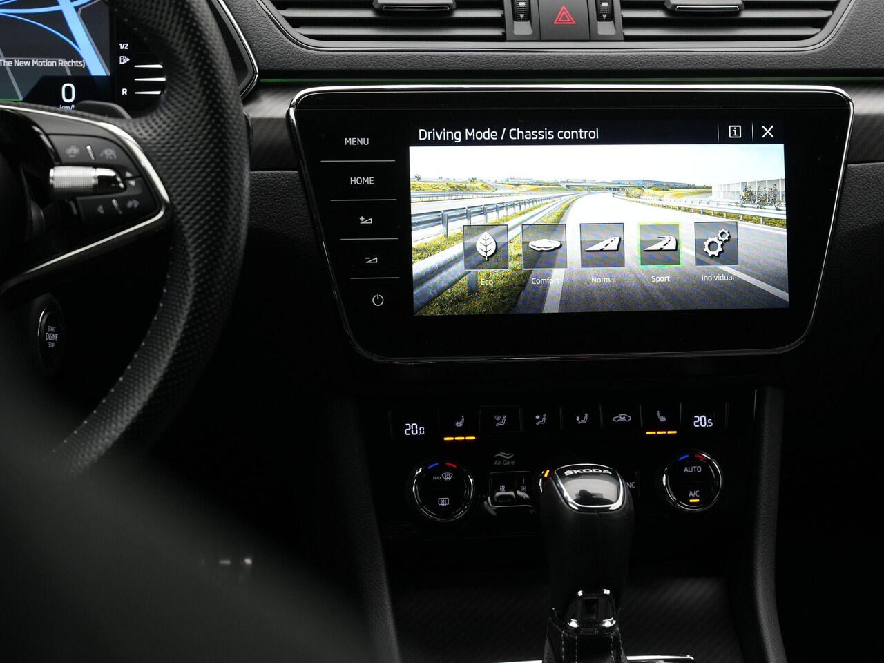 Skoda SUPERB 1.4 TSI iV 218 pk Sportline | Trekhaak | Geheugenstoelen | Navigatie Columbus | Adaptief onderstel | 360 Camera | Matrix LED | Canton