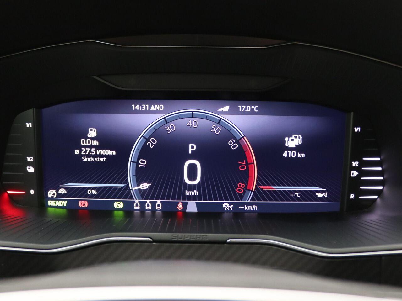 Skoda SUPERB Combi 1.4 TSI iV Sportline Business 218PK DSG SOH 97%, Pano-Schuifdak, Elektrische Memorystoel, Stoelverwarming, Achteruitrijcamera, Virtual Pedal, Keyless, 19" LM Velgen, Adaptieve Cruise Control