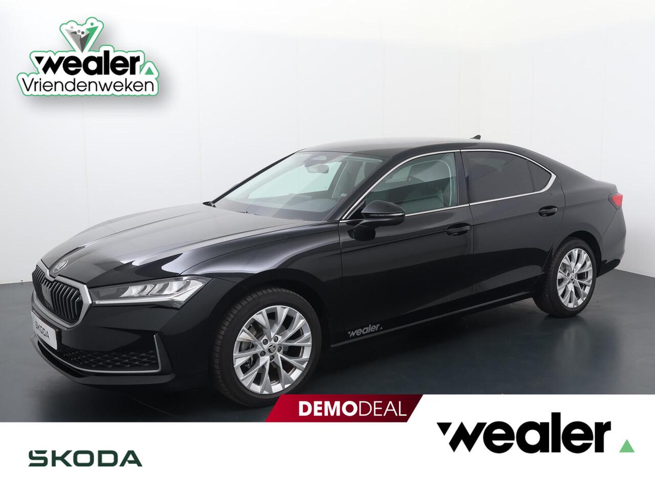 Skoda SUPERB First Edition 1.5 TSI m-HEV 150 pk DSG | Massagestoelen | Adaptieve cruise control | 18'' Lichtmetalen velgen | Achteruitrijcamera |
