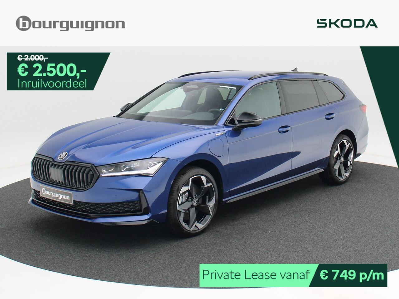 Skoda SUPERB Combi Sportline Business 1.5 TSI PHEV 204 PK | Trekhaak | Adaptive cruise control | Stoelverwarming | Matrix LED