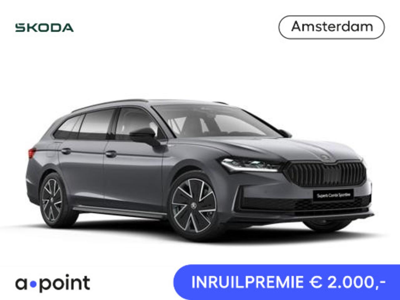 Skoda SUPERB Combi Sportline Business PHEV 1.5 TSI 204 pk 6 versn. DSG | Panoramadak | Trekhaak wegklapbaar