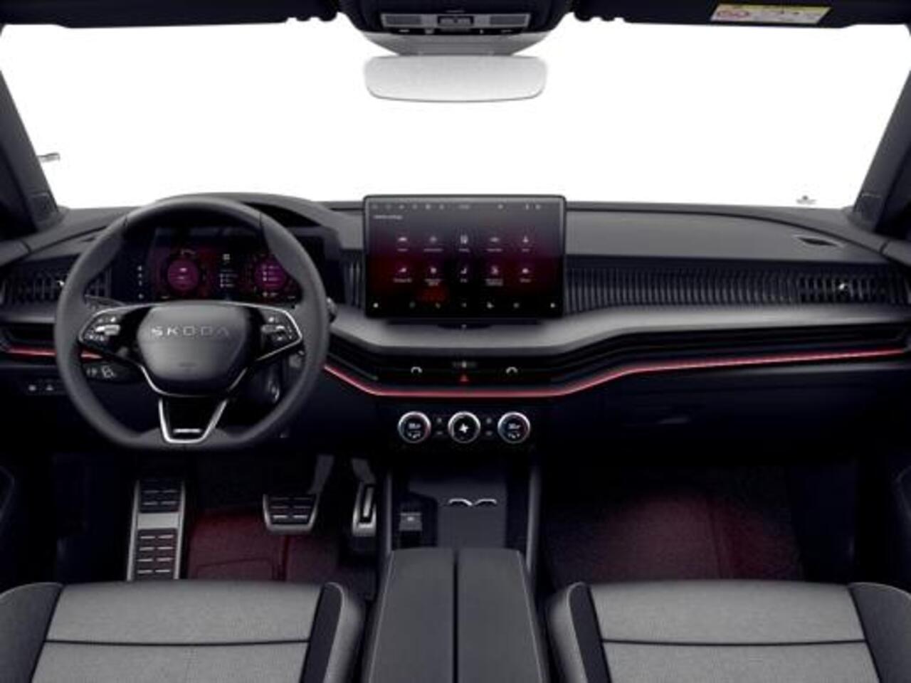 Skoda SUPERB Combi Sportline Business PHEV 1.5 TSI 204 pk 6 versn. DSG | Panoramadak | Wegklapbare trekhaak | Travel Assist Plus | Winterpakket | DCC | CANTON Soundsystem | Head-up display | Familie pakket