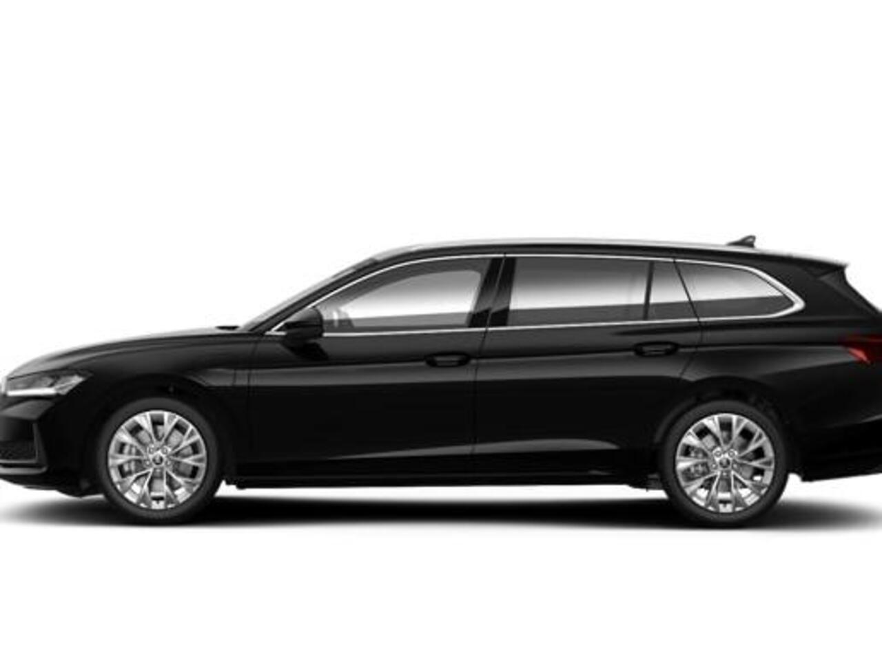 Skoda SUPERB Combi Business Edition PHEV 1.5 TSI 204 pk 6 versn. DSG | Trekhaak, wegklapbaar | Chrome pakket | Lichtmetalen velgen 18 inch Dofida zilver