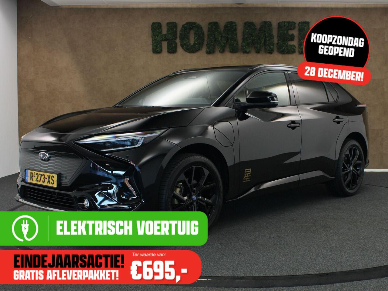 Subaru SOLTERRA 71 kWh SOH 99,8% !! - ORIGINEEL NEDERLANDSE AUTO - LEDEREN BEKLEDING - PARKEERSENSOREN VOOR/ ACHTER - 20 INCH LICHT METALEN VELGEN MET GOOD YEAR BANDEN - 360 GRADEN CAMERA - ELEKTRISCHE STOELVERSTELLING BESTUURDER - ELEKTRISCHE ACHTERKLEP - 2 LAADKABELS-