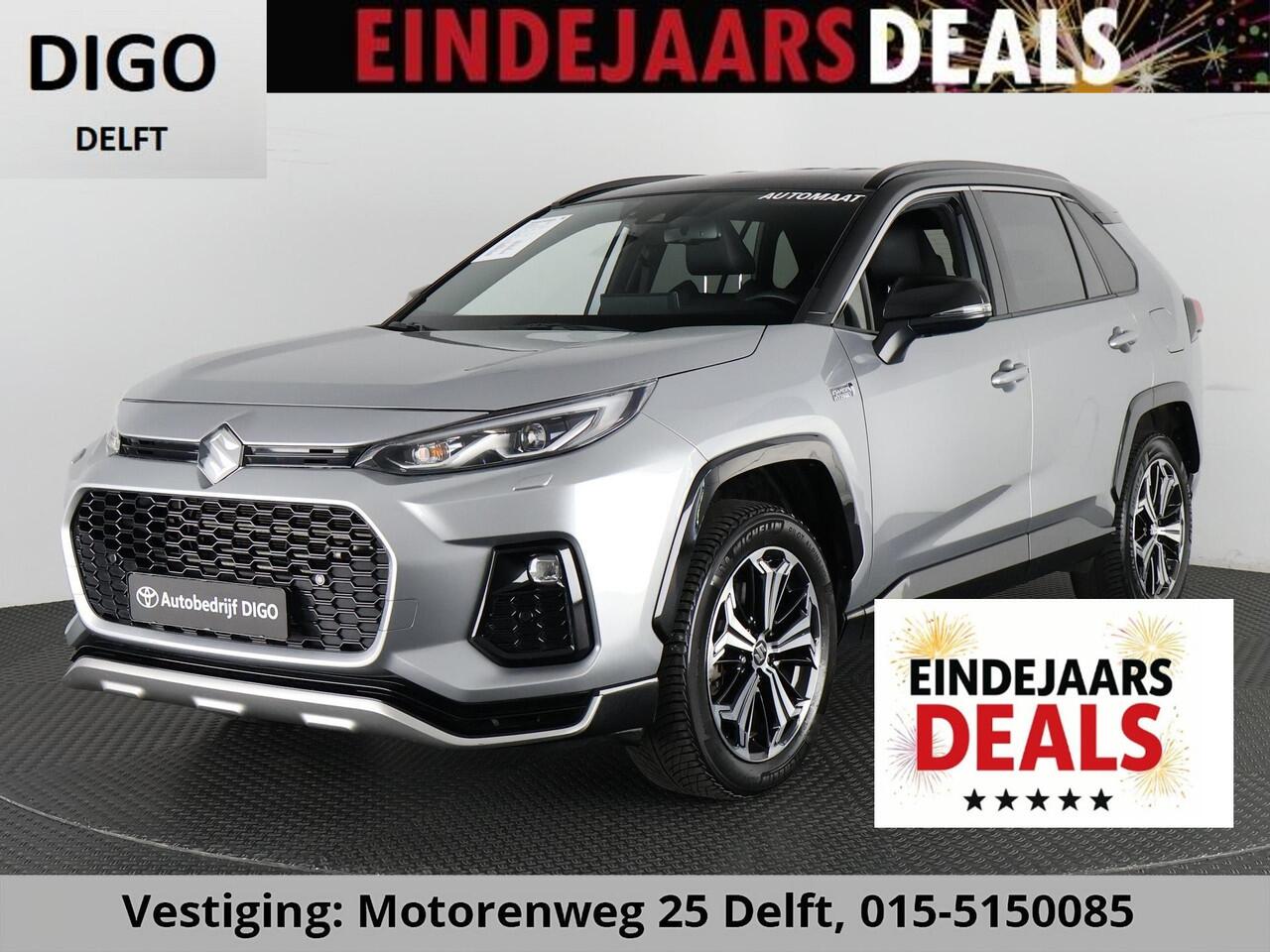 Suzuki Across 2.5 PLUG-IN AWD STYLE TWO-TONE 1500 KG TREKGEWICHT 1e EIG. GARANTIE 3-2033.*BI-TONE BODY PACK.HALF LEDER.STOELVERWARMING. CARPLAY. CAMERA.