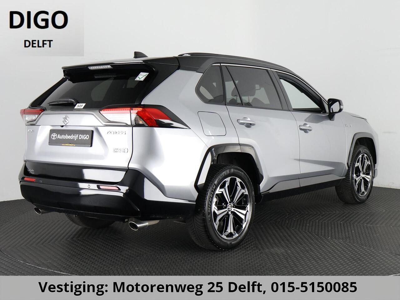Suzuki Across 2.5 PLUG-IN AWD STYLE TWO-TONE 1500 KG TREKGEWICHT 1e EIG. GARANTIE 3-2033.*BI-TONE BODY PACK.HALF LEDER.STOELVERWARMING. CARPLAY. CAMERA.