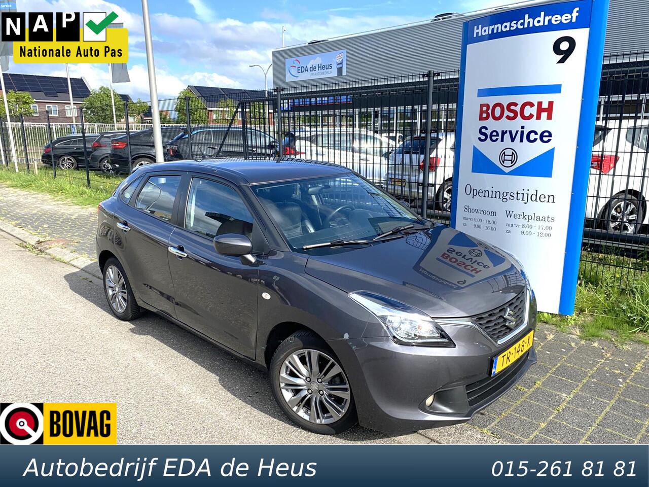 Suzuki BALENO 1.2 Dualjet CVT-Automaat Exclusive NL-auto met o.a. airco, lm velgen, kunstleer, bluetooth, etc.