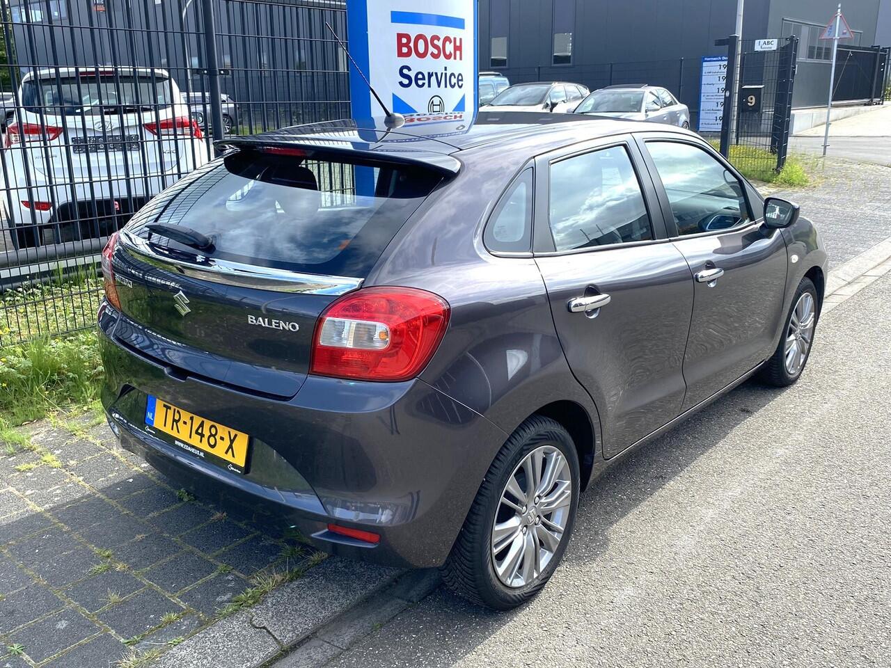 Suzuki BALENO 1.2 Dualjet CVT-Automaat Exclusive NL-auto met o.a. airco, lm velgen, kunstleer, bluetooth, etc.