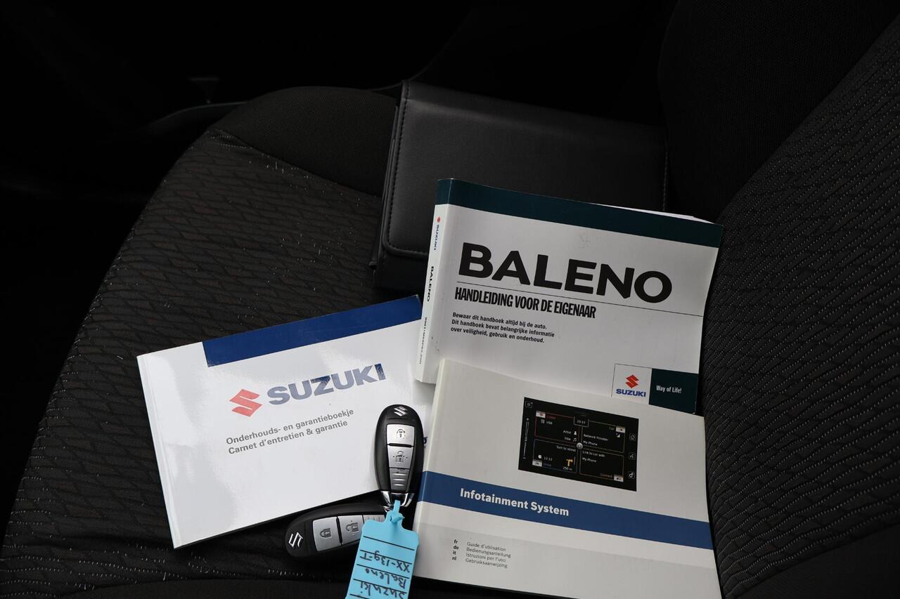 Suzuki BALENO 1.2 Exclusive 2e Eigenaar | Volledig Onderh | Camera | Andriod | Stoelverwarming | Navi | Led | Cruise