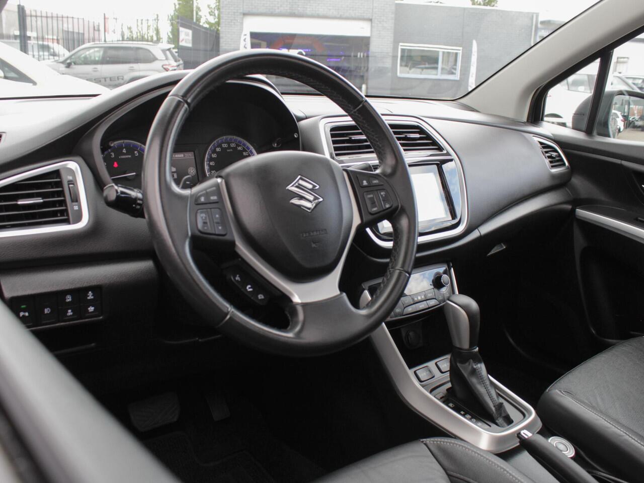 Suzuki S-Cross 1.4 Boosterjet AllGrip Style Hybrid Automaat | Navi | Adap. Cruise | Leder | Schuif-/kanteldak