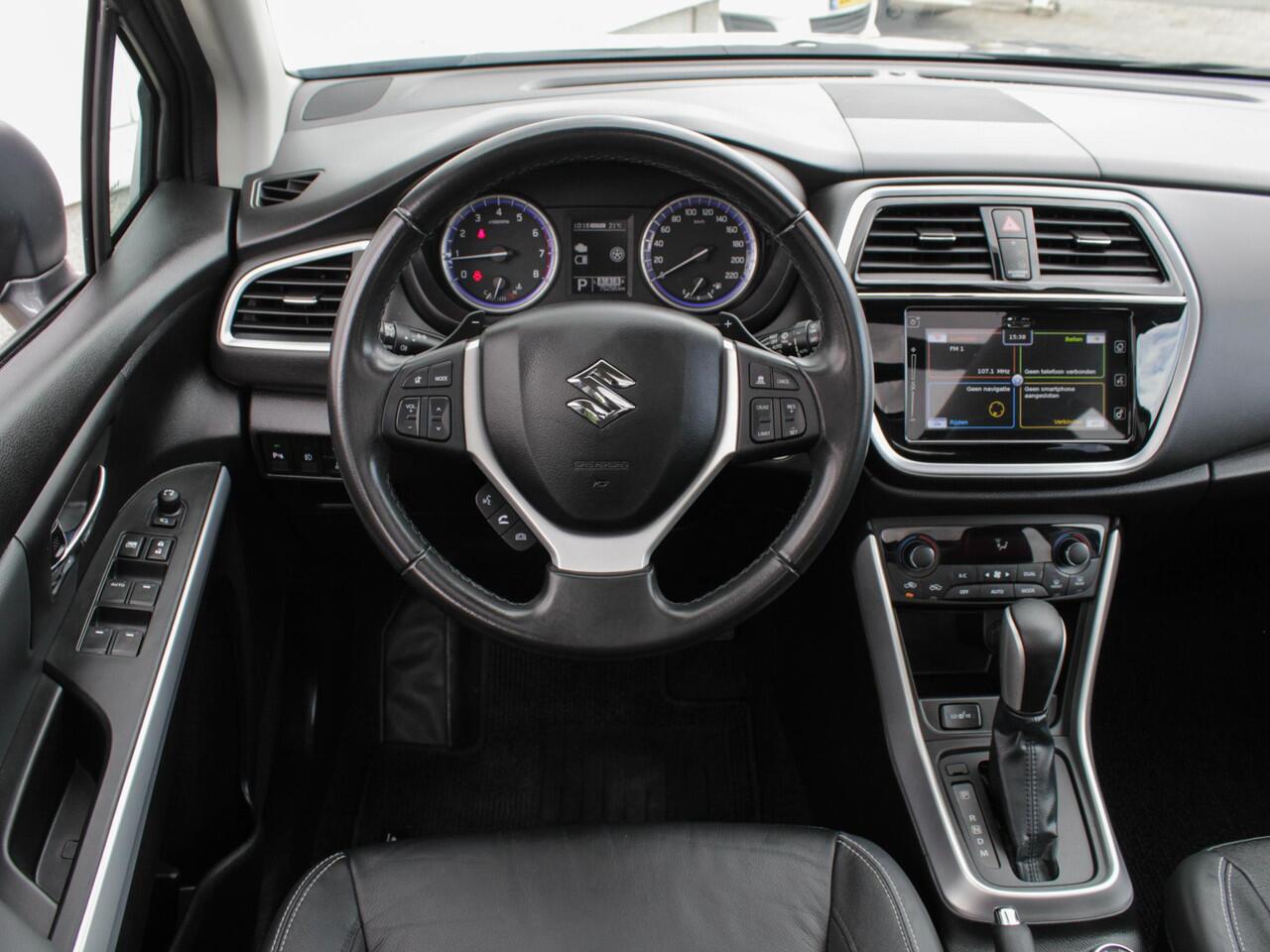 Suzuki S-Cross 1.4 Boosterjet AllGrip Style Hybrid Automaat | Navi | Adap. Cruise | Leder | Schuif-/kanteldak