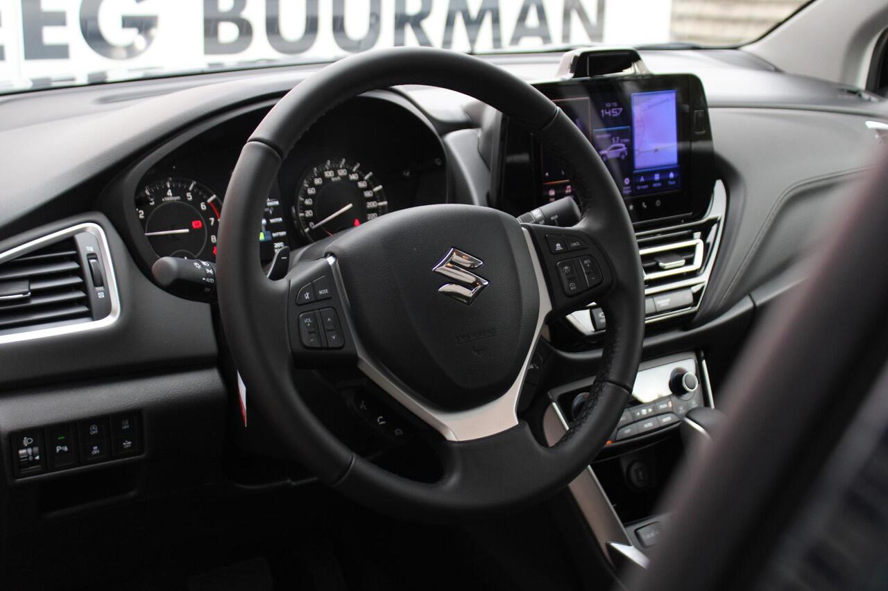 Suzuki S-Cross 1.4 Boosterjet Style Hybrid Navigatie, Cruise Control, 360 Camera, Draadloos Apple Carplay/Android Auto, Panodak