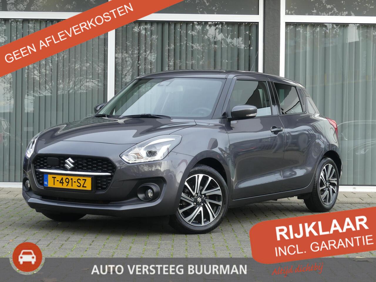 Suzuki SWIFT 1.2 Style Smart Hybrid 100% Dealer o.h. Swift Stijl, Cruise & climate control, Apple Carpl/Andr Auto, camera, park. Sensor achter