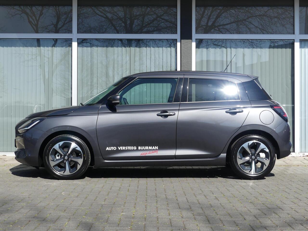 Suzuki SWIFT 1.2 Style Smart Hybrid, Automaat CVT Navigatie, Stoelverwarming, Camera, Apple CarPlay, Android Auto, Stijl uitv.