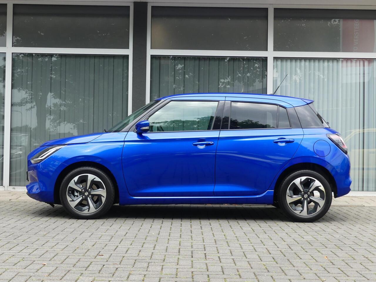 Suzuki SWIFT 1.2 Style Smart Hybrid 6 JAAR GARANTIE! NIEUW UIT VOORRAAD LEVERBAAR! Stijl uitvoering; Adaptive Cruise Control, Draadloos Apple CarPlay Android Auto, Climate Control