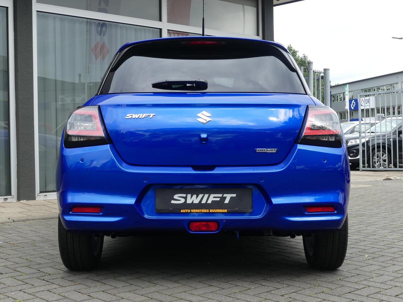 Suzuki SWIFT 1.2 Style Smart Hybrid 6 JAAR GARANTIE! NIEUW UIT VOORRAAD LEVERBAAR! Stijl uitvoering; Adaptive Cruise Control, Draadloos Apple CarPlay Android Auto, Climate Control