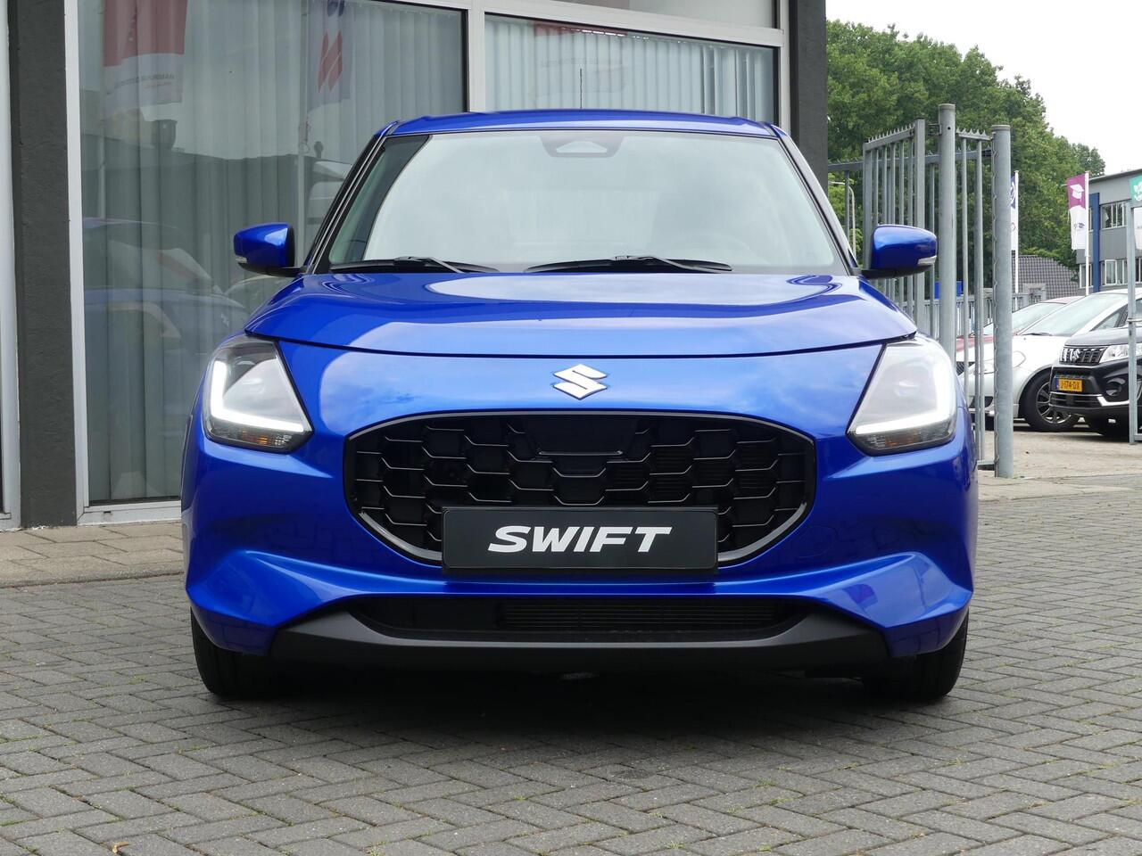 Suzuki SWIFT 1.2 Style Smart Hybrid 6 JAAR GARANTIE! NIEUW UIT VOORRAAD LEVERBAAR! Stijl uitvoering; Adaptive Cruise Control, Draadloos Apple CarPlay Android Auto, Climate Control