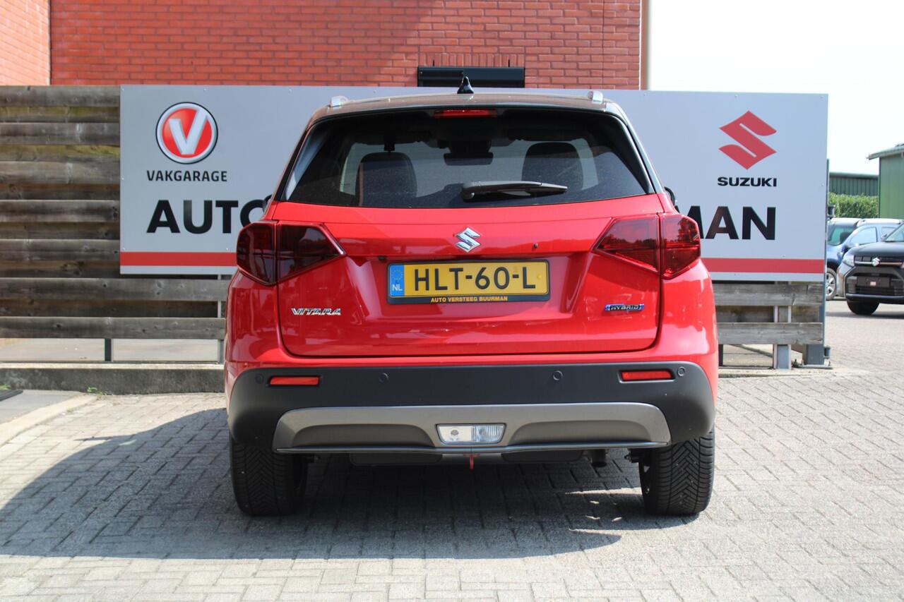 Suzuki VITARA 1.5 Hybrid Style 115PK Automaat Panodak, Navigatie, 18 inch velgen all season, Treeplanken, Parkeersensoren V en A, Stoelverwarming, Achteruitrijcamera