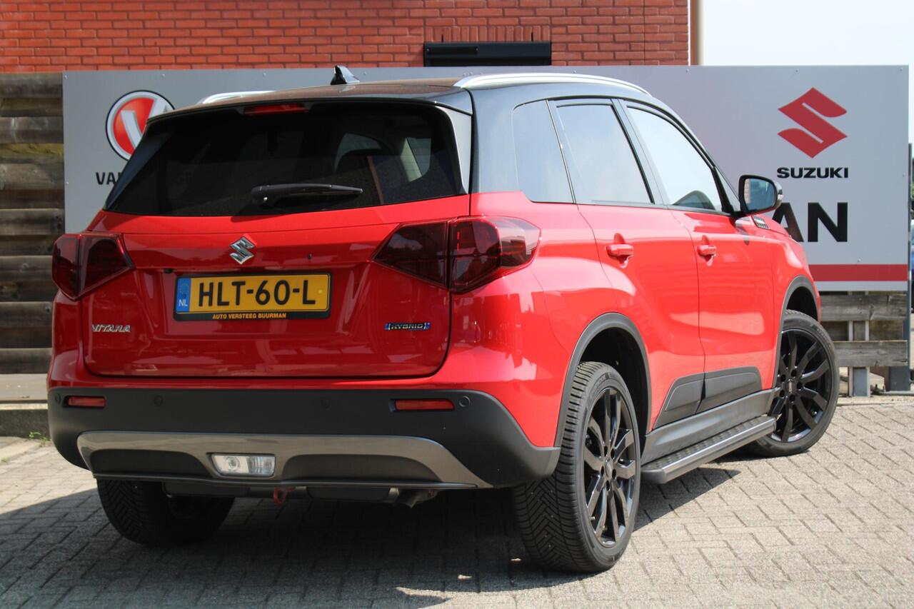 Suzuki VITARA 1.5 Hybrid Style 115PK Automaat Panodak, Navigatie, 18 inch velgen all season, Treeplanken, Parkeersensoren V en A, Stoelverwarming, Achteruitrijcamera