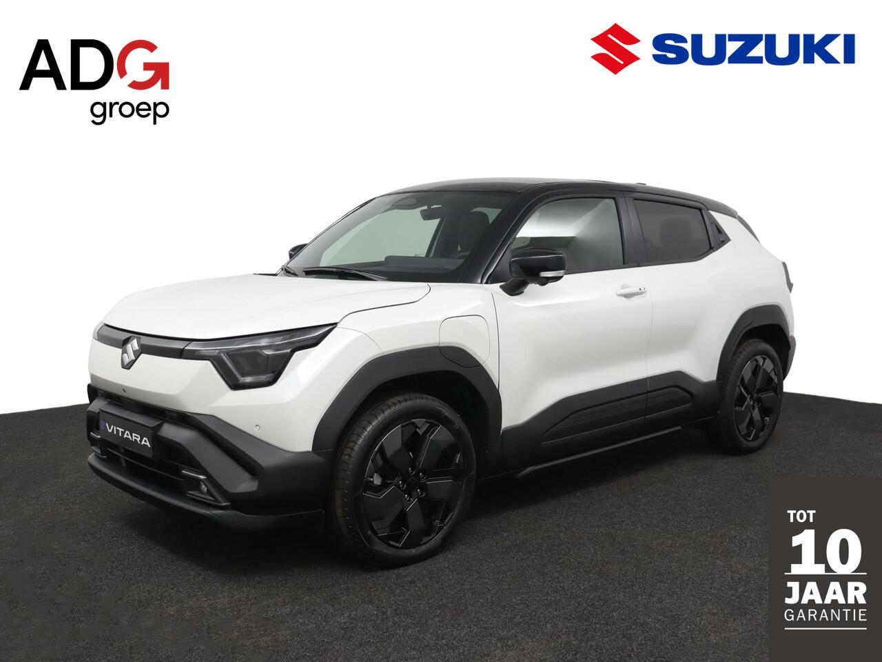Suzuki VITARA e | Climate control | Cruise control adaptive | Navigatie | Panoramadak | Apple carplay, android auto | Stuur en stoelverwarming | Warmtepomp | Infinity sound system | Elektrisch verstelbare stoel |