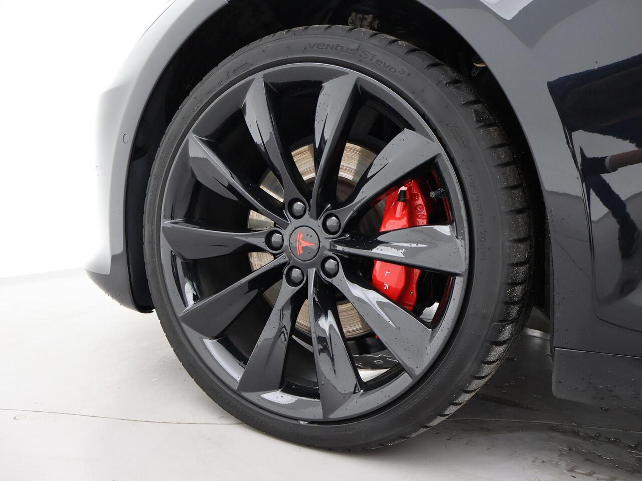 Tesla MODEL S 100D PERFORMANCE P100D 612 PK + 21 INCH | AUTOPILOT | CARBON | SCHUIFDAK| LUCHTVERING