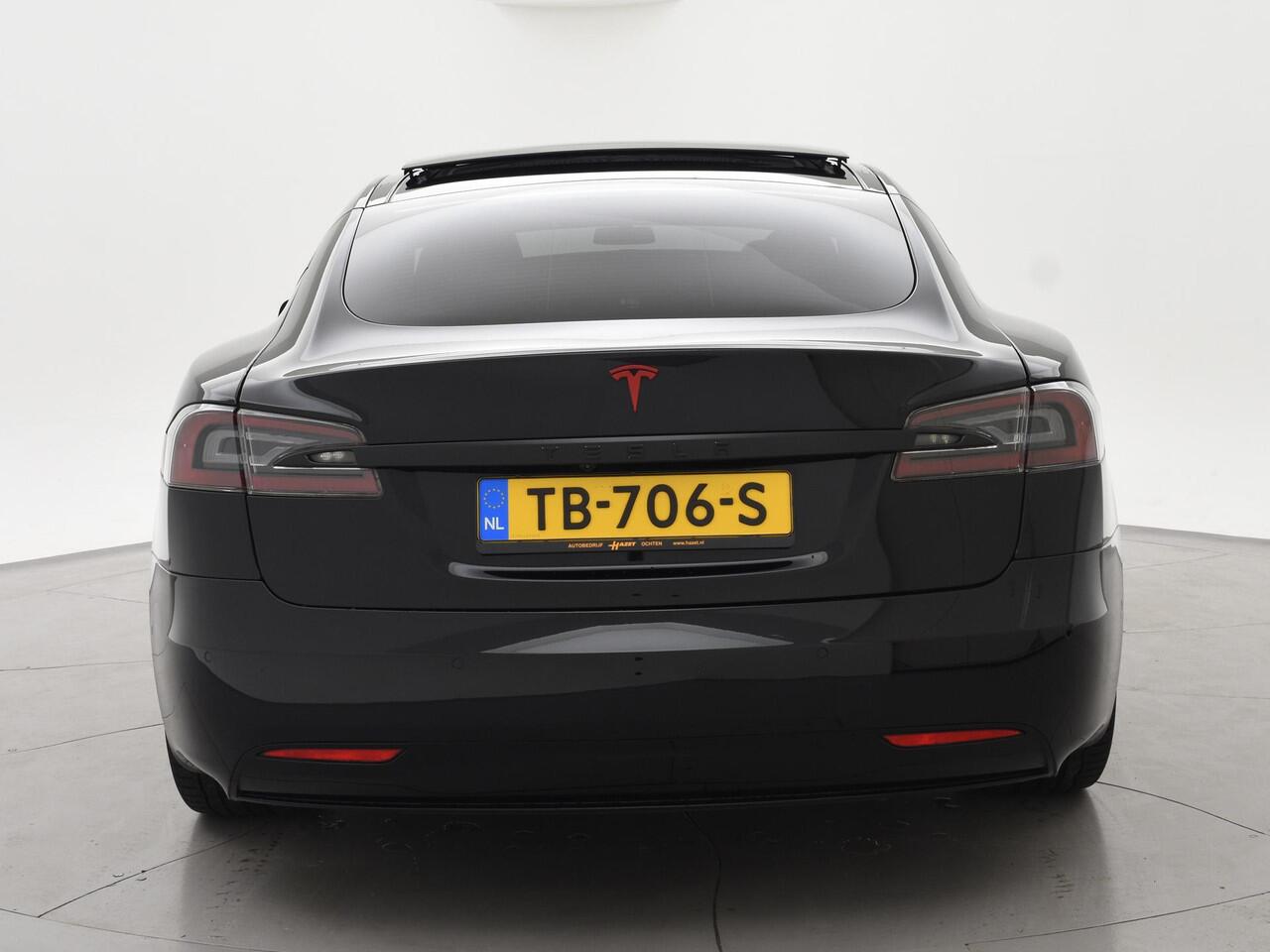 Tesla MODEL S 100D PERFORMANCE P100D 612 PK + 21 INCH | AUTOPILOT | CARBON | SCHUIFDAK| LUCHTVERING