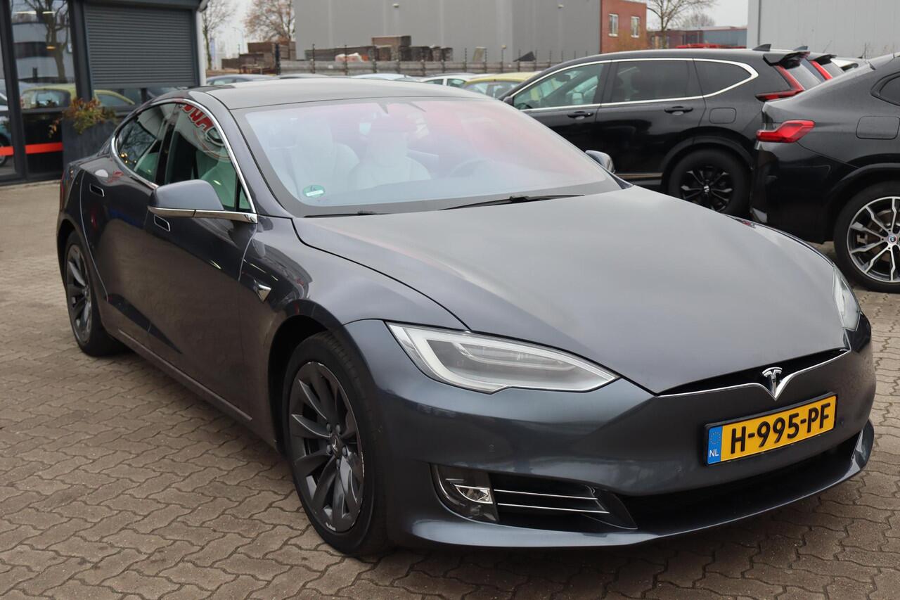 Tesla MODEL S Performance 88% SOH, Cold weahter pakket, Autopilot computer 3.0, CCS Ondersteuning, Wit lederen bekleding