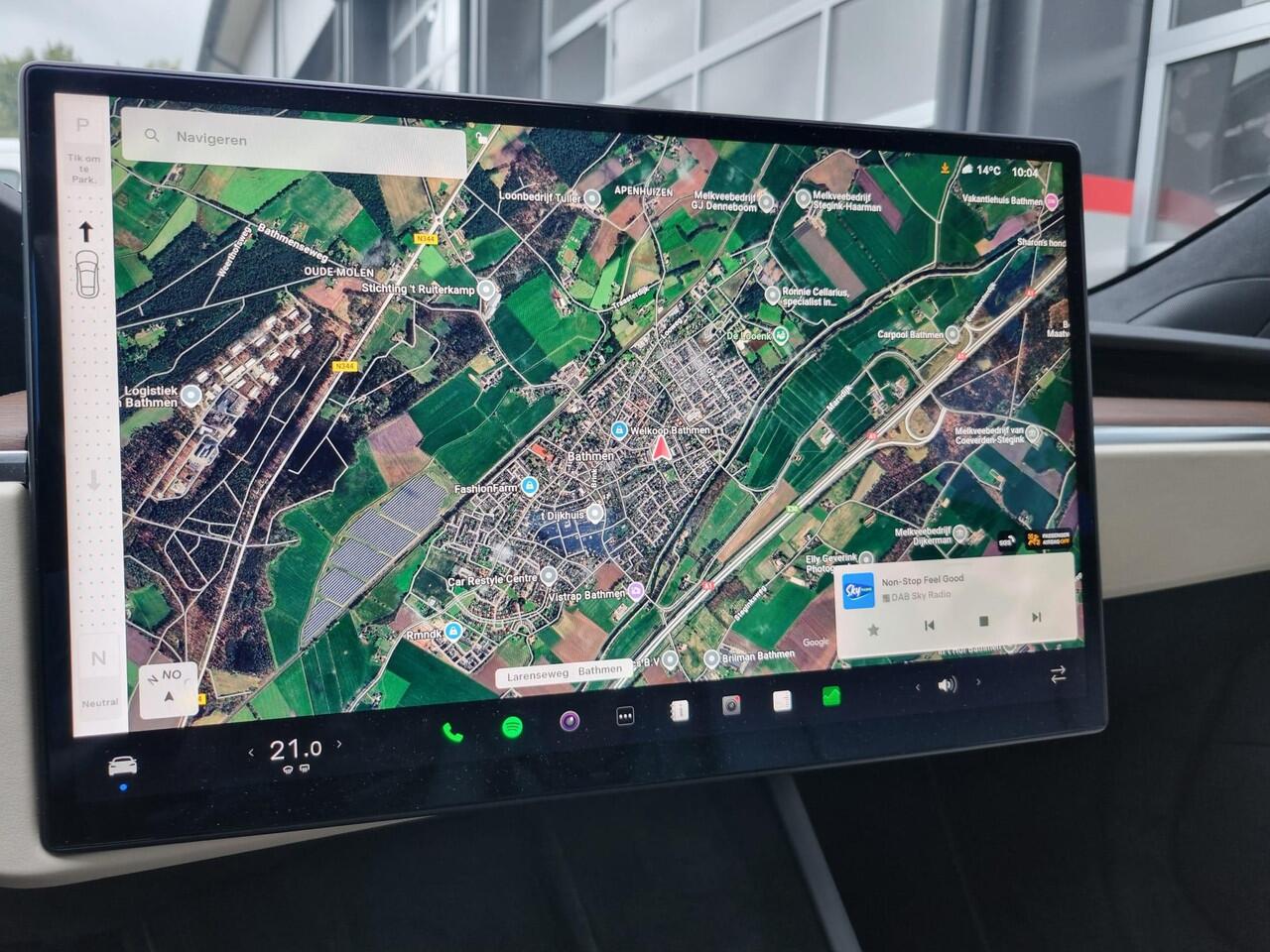 Tesla MODEL S Longe Range / 21" Arachnid / Enhanced Autopilot 4.0 / BTW auto / Creme Premium Interieur