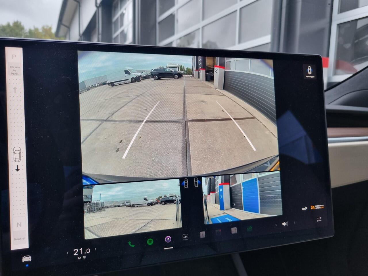 Tesla MODEL S Longe Range / 21" Arachnid / Enhanced Autopilot 4.0 / BTW auto / Creme Premium Interieur