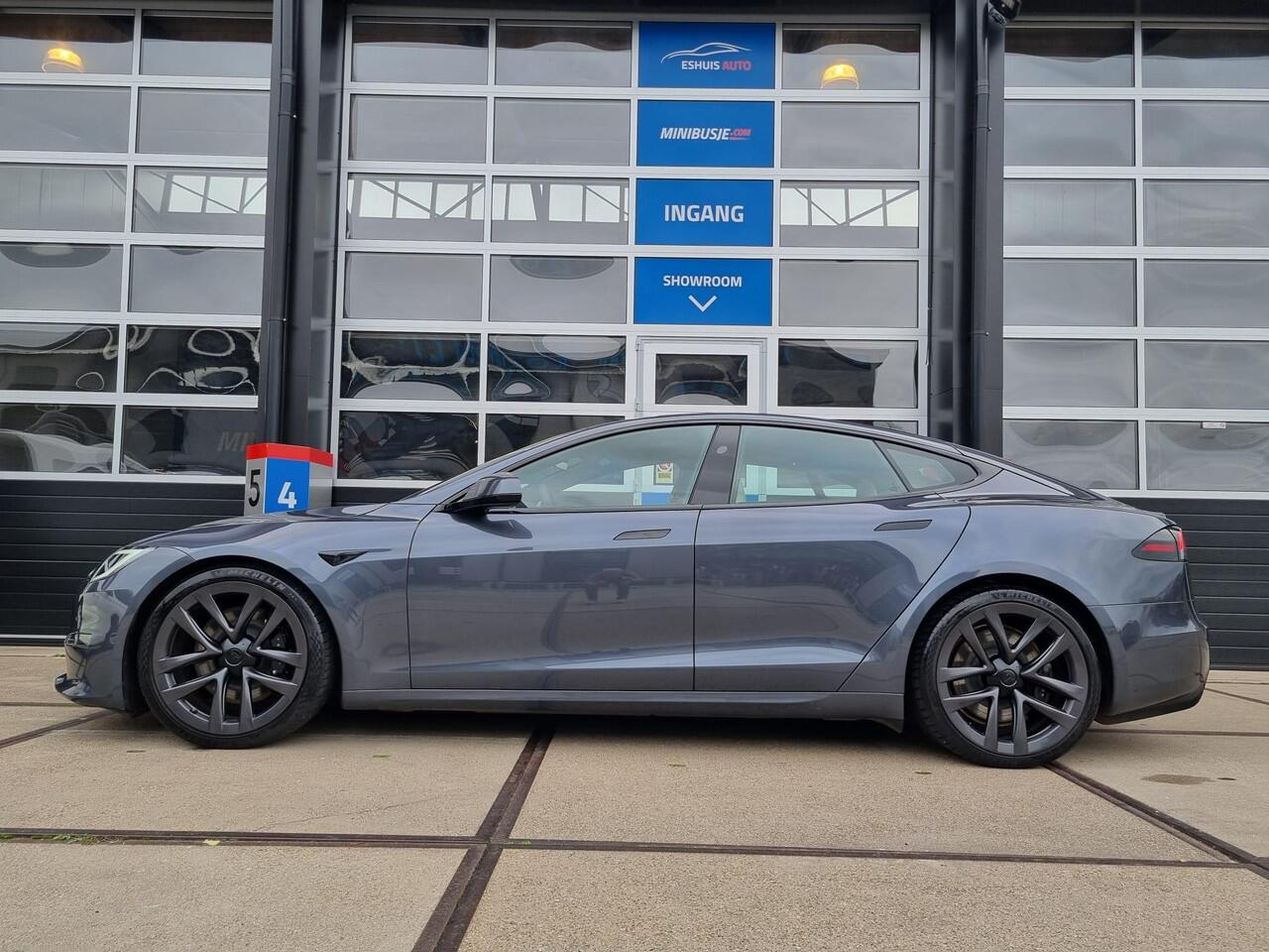 Tesla MODEL S Longe Range / 21" Arachnid / Enhanced Autopilot 4.0 / BTW auto / Creme Premium Interieur