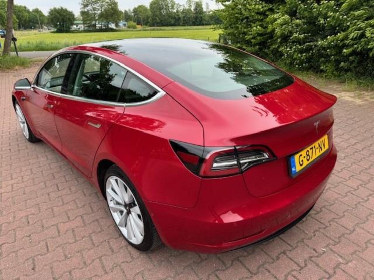 Tesla Model 3 LANG RANGE AWD 75KWH 351PK BETA/PANO/LEER/FABRIEKSGARANTIE