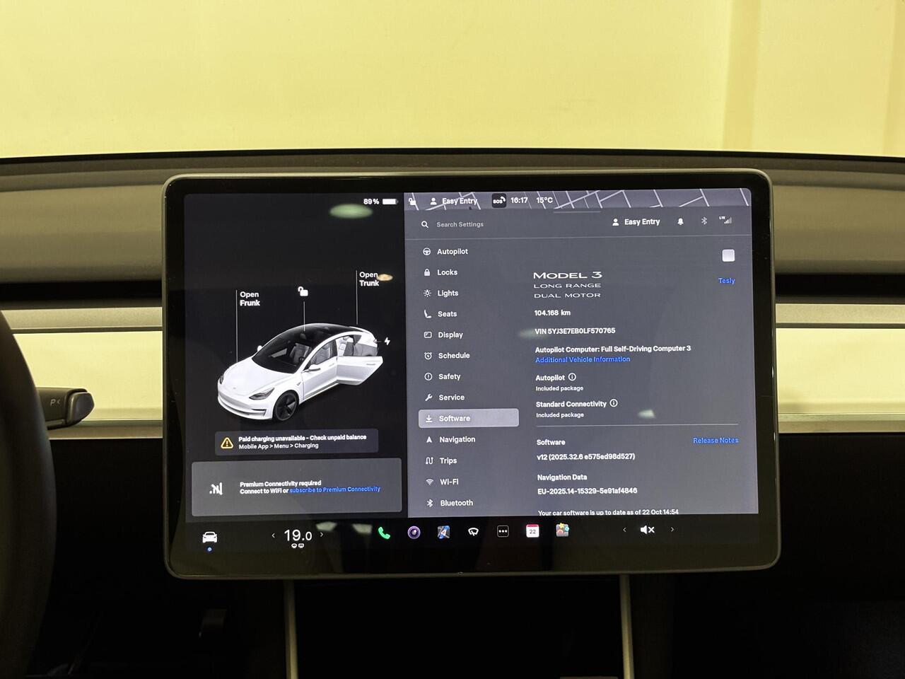 Tesla Model 3 Long Range AWD 75 kWh 87% SOH | Wit leder interieur | Trekhaak | Autopilot |