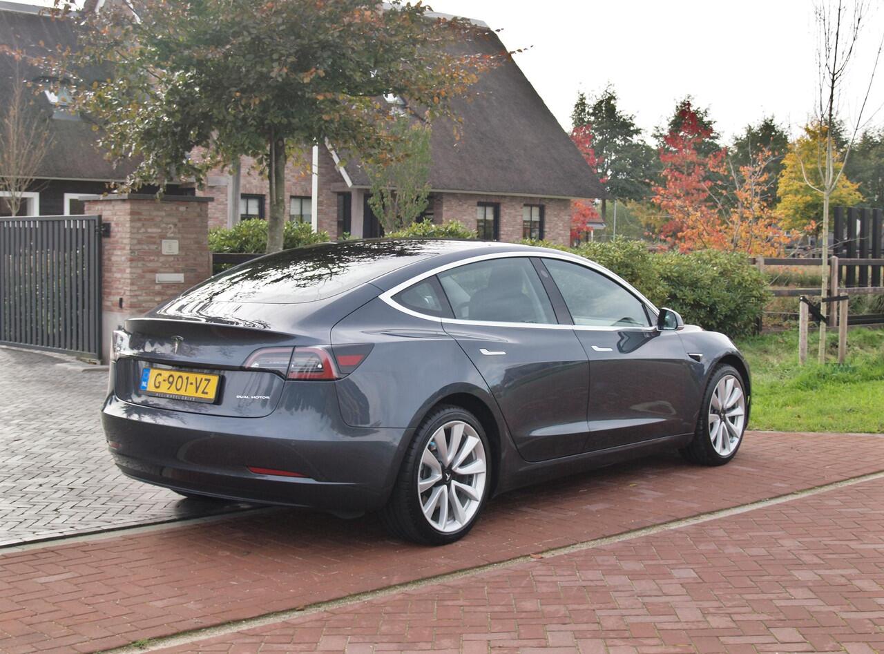 Tesla Model 3 Long Range AWD 75 kWh | Panoramdak | Camera | Marge Auto |