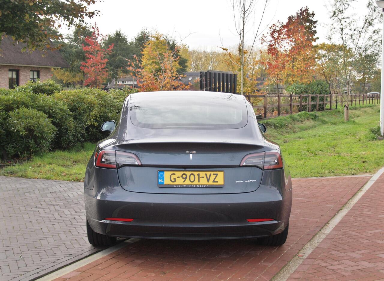 Tesla Model 3 Long Range AWD 75 kWh | Panoramdak | Camera | Marge Auto |