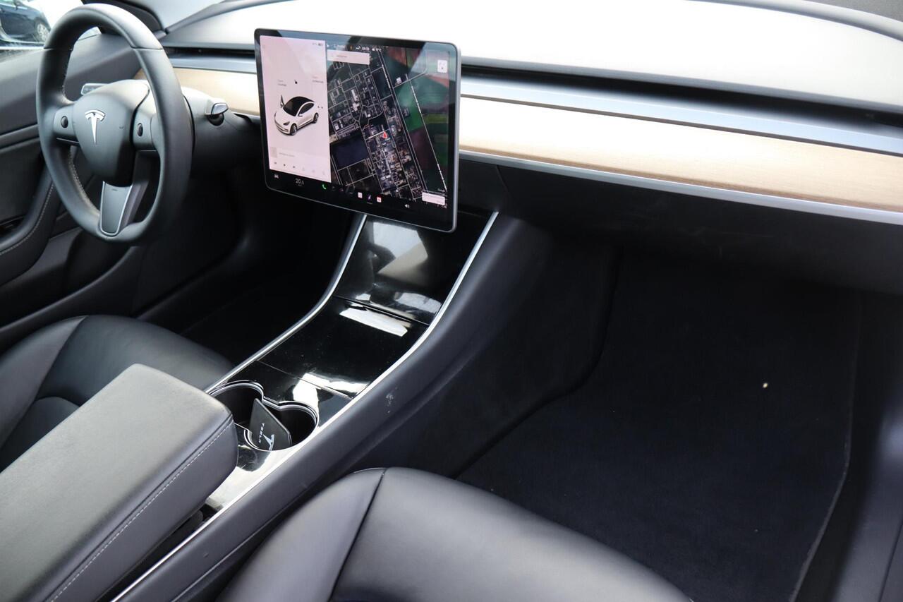 Tesla Model 3 Long Range AWD 75 kWh Autopilot computer 3.0, SOH 90,4%, Panoramadak, Cruise control, Lederen interieur