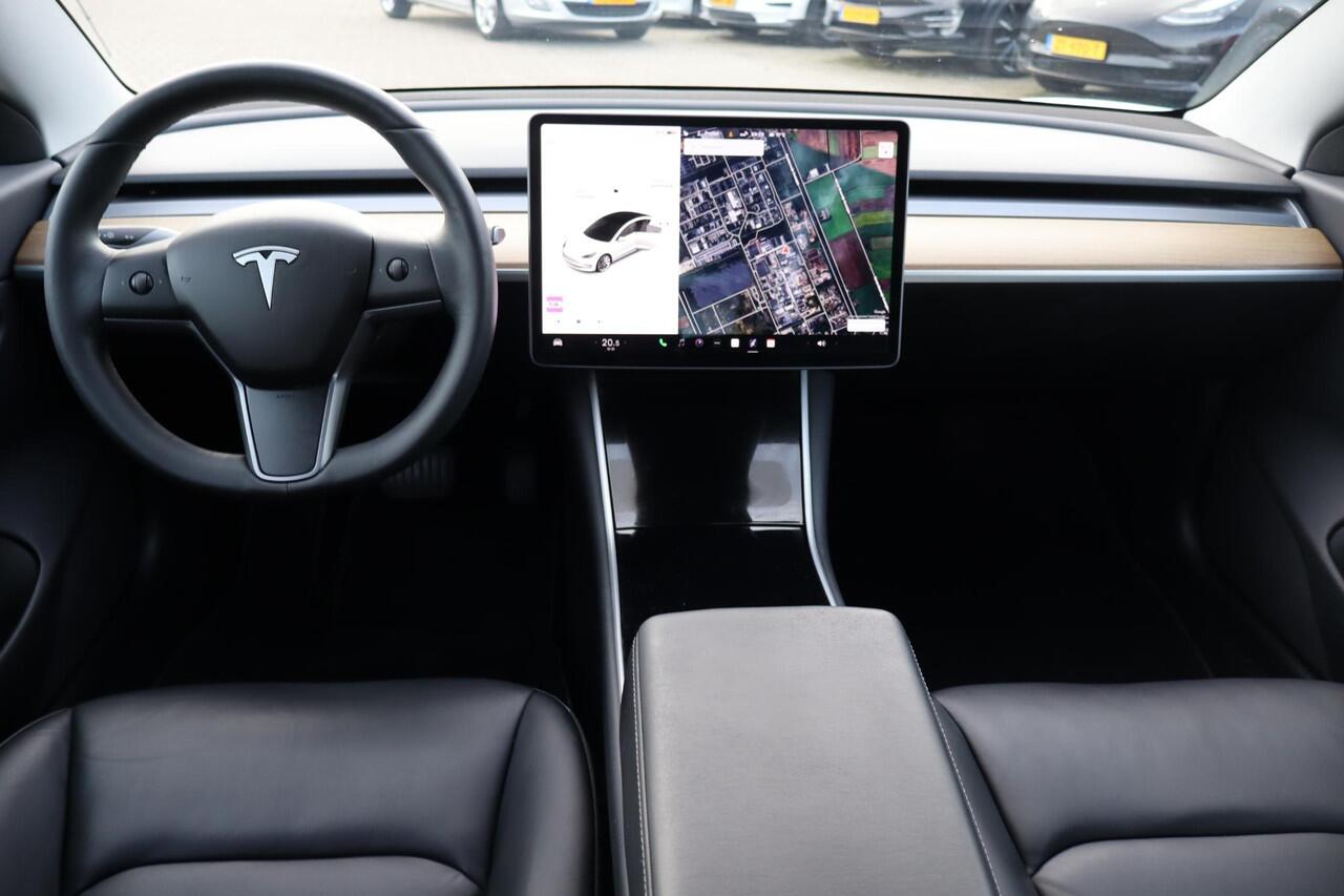 Tesla Model 3 Long Range AWD 75 kWh Autopilot computer 3.0, SOH 90,4%, Panoramadak, Cruise control, Lederen interieur
