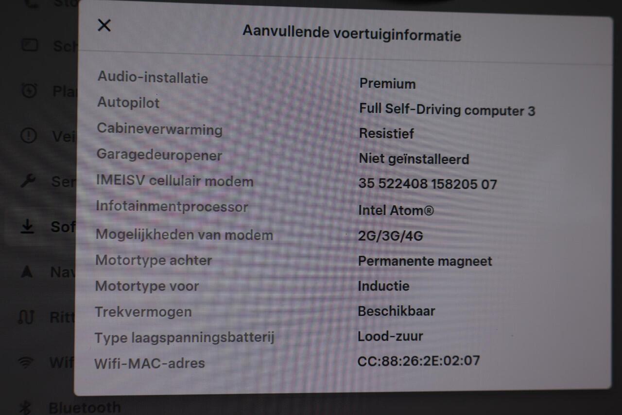 Tesla Model 3 Long Range AWD 75 kWh Autopilot computer 3.0, SOH 90,4%, Panoramadak, Cruise control, Lederen interieur