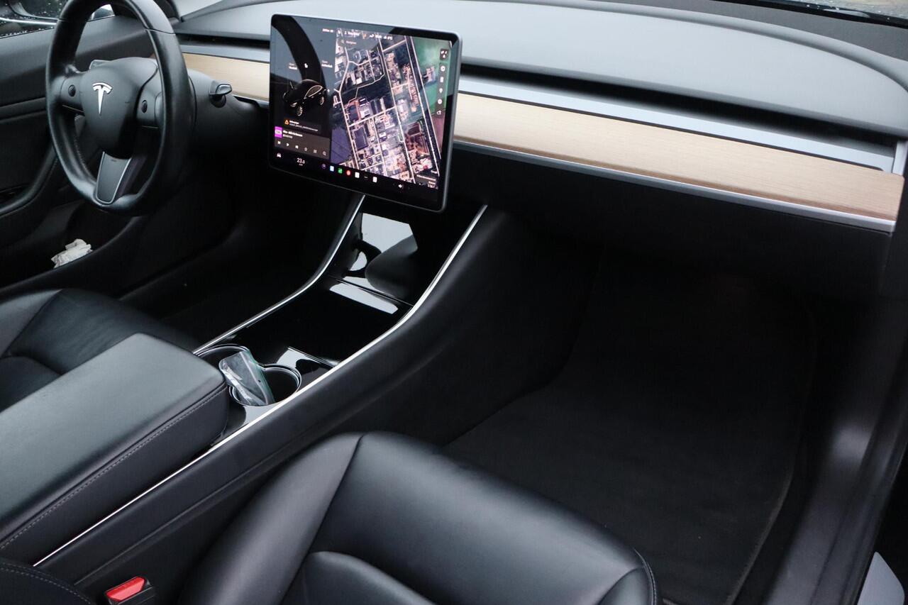 Tesla Model 3 Long Range AWD 75 kWh 88,7% SOH, Autopilot computer 3, 360 Camera, Cruise control, Lederen interieur