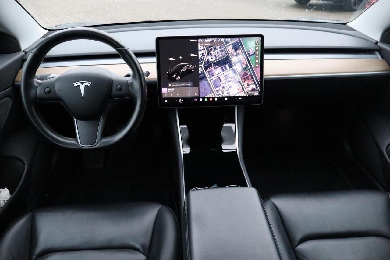 Tesla Model 3 Long Range AWD 75 kWh 88,7% SOH, Autopilot computer 3, 360 Camera, Cruise control, Lederen interieur