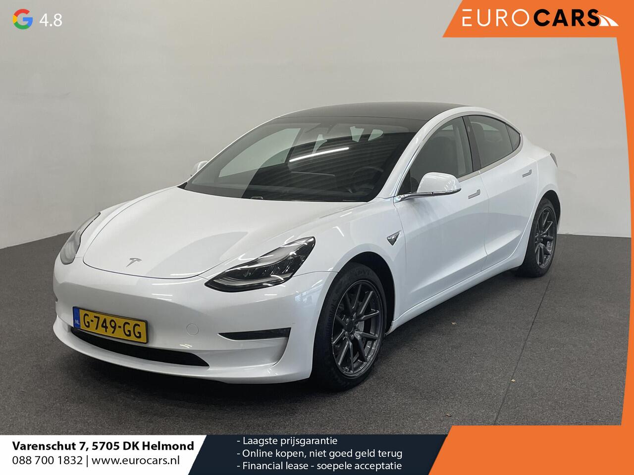 Tesla Model 3 Long Range AWD 75 kWh Panoramadak Navigatie Camera Parkeersensoren Adaptive Cruise Control Full Led Stoelverwarming Climate Control Getinte ramen Lichtmetalen velgen