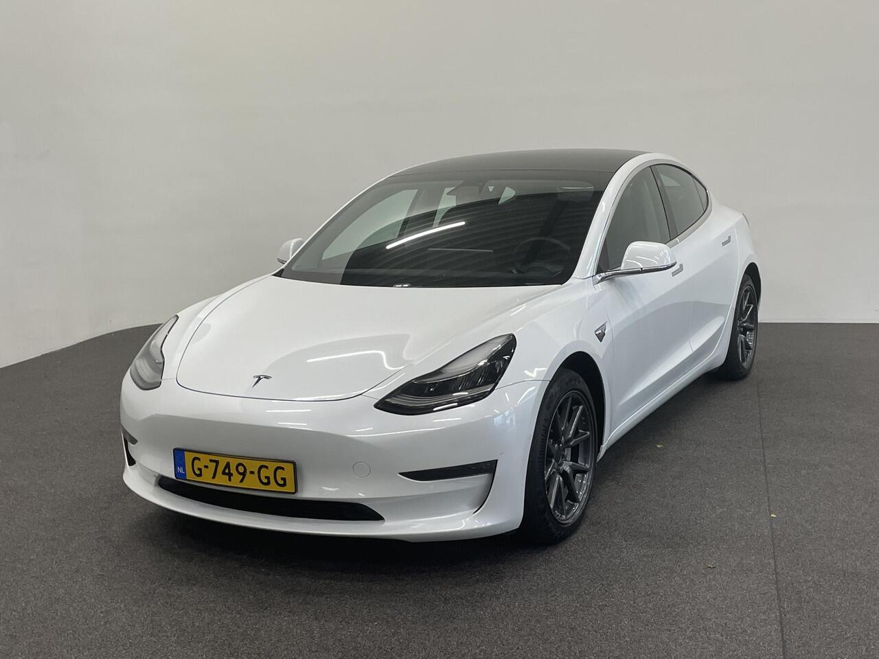 Tesla Model 3 Long Range AWD 75 kWh Panoramadak Navigatie Camera Parkeersensoren Adaptive Cruise Control Full Led Stoelverwarming Climate Control Getinte ramen Lichtmetalen velgen