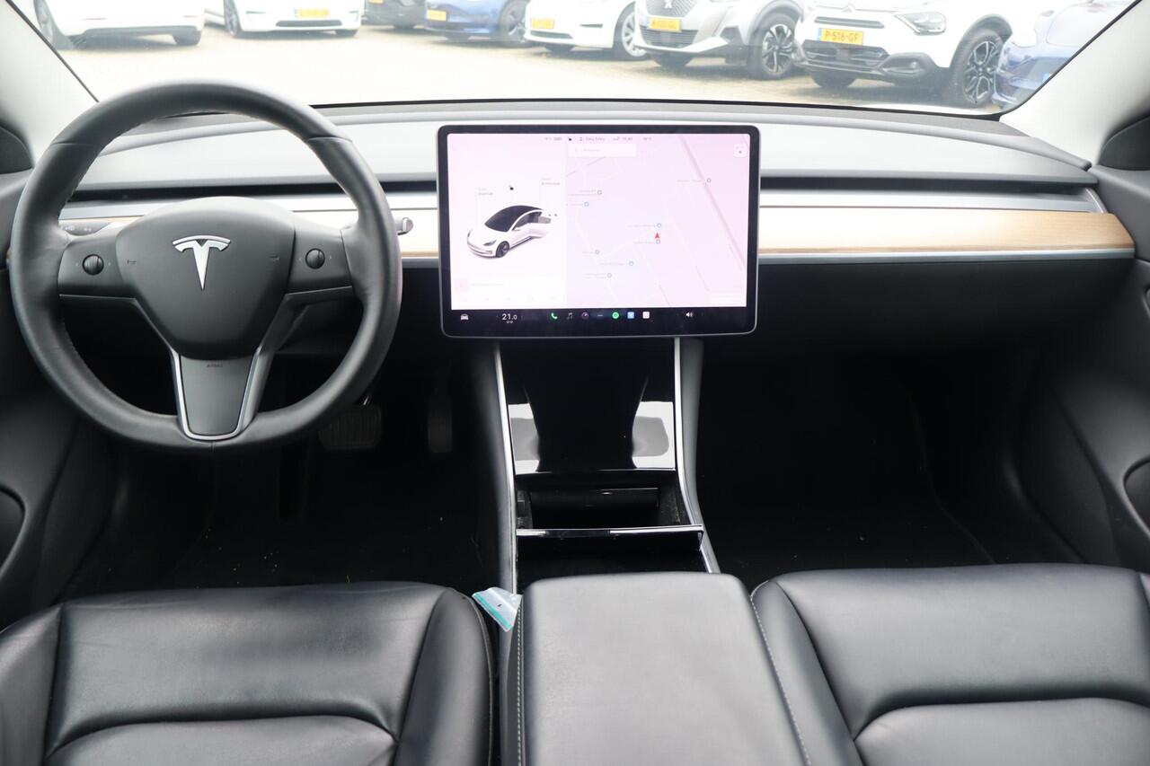 Tesla Model 3 Long Range AWD 75 kWh 90% SOH, (¤15.690,- excl. BTW), Autopilot computer 3.0 , Camera, Panoramadak, Lederen interieur