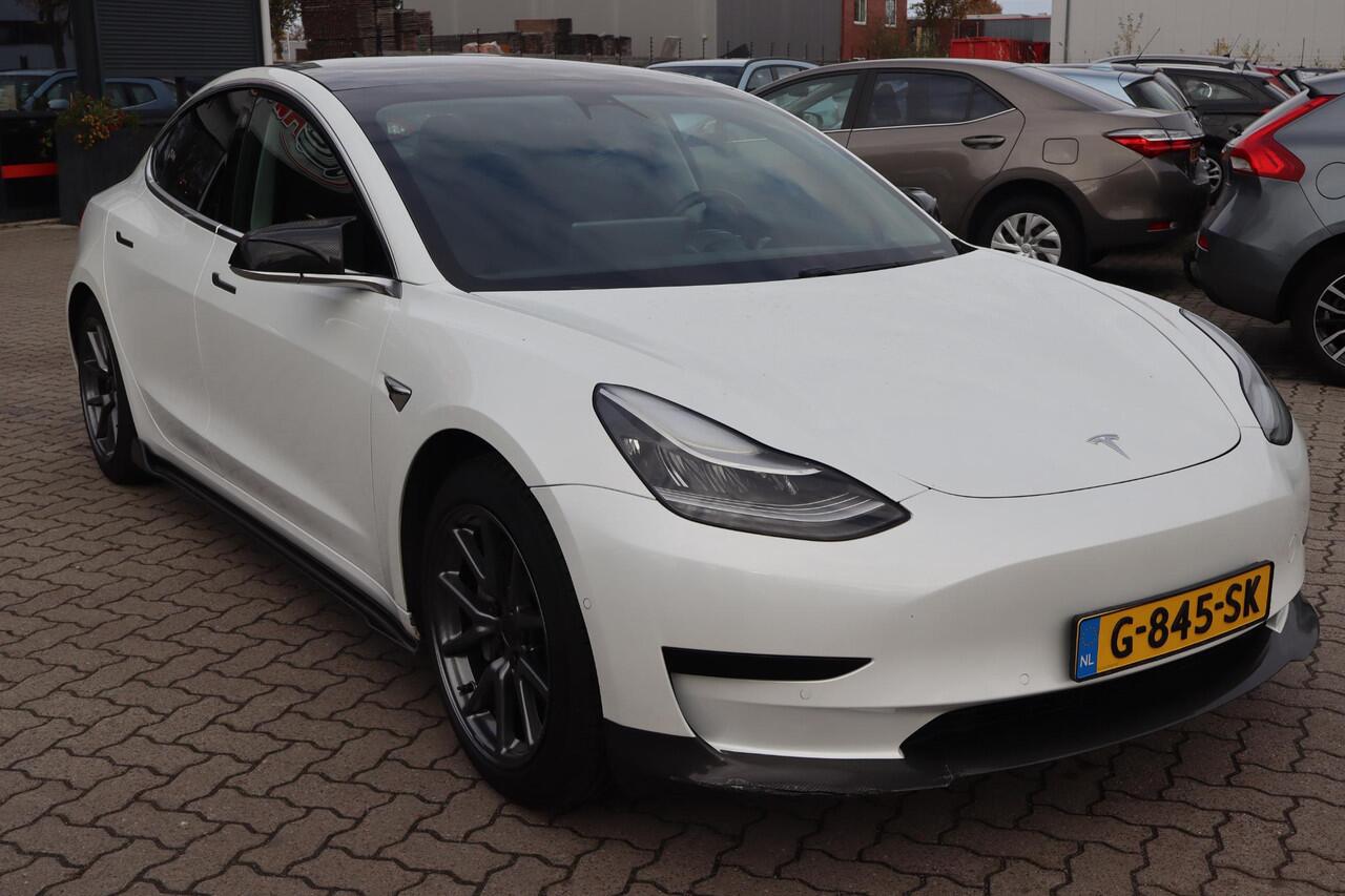 Tesla Model 3 Standard RWD Plus 60 kWh Autopilot computer 3.0, SOH 89%, Cruise control, Panoramadak, Lederen interieur