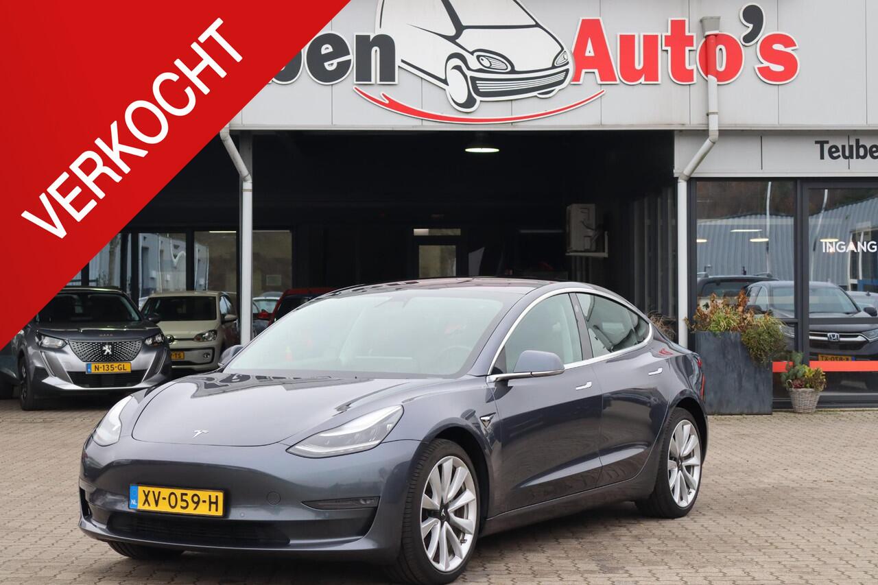 Tesla Model 3 Long Range AWD 75 kWh 86% SOH, Autopilot computer 2.5, Cruise control, 360 Camera, Panoramadak,