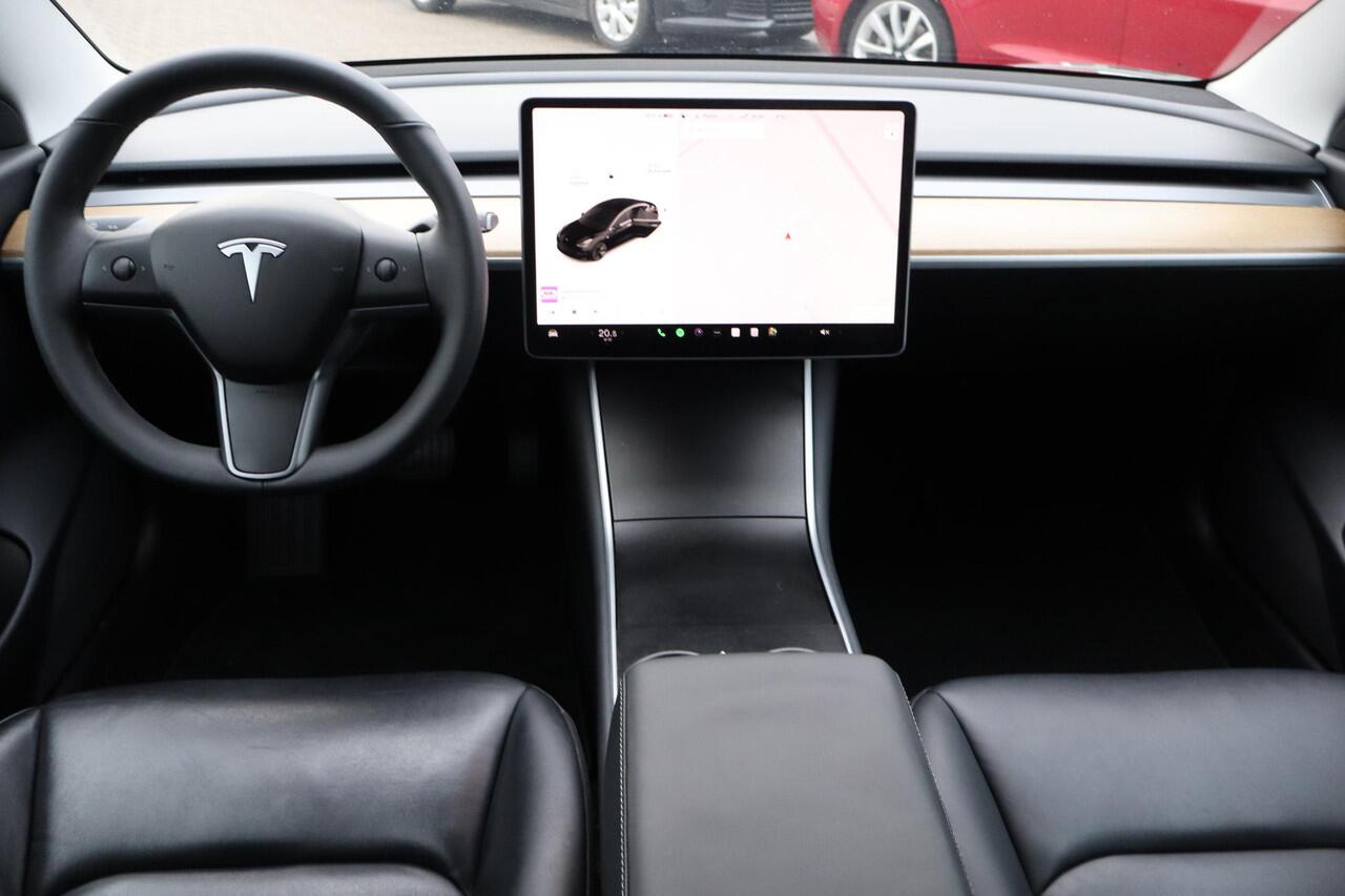 Tesla Model 3 Standard RWD Plus 60 kWh Autopilot 2.5 computer, Lederen interieur, Premium Luidsprekers, 360 Camera