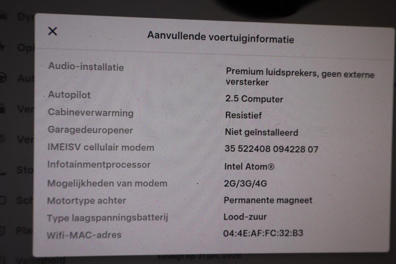 Tesla Model 3 Standard RWD Plus 60 kWh Autopilot 2.5 computer, Lederen interieur, Premium Luidsprekers, 360 Camera
