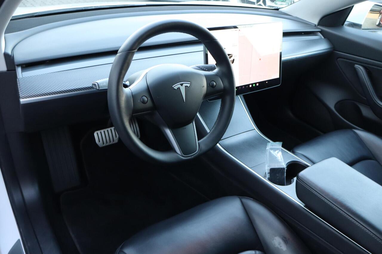 Tesla Model 3 Performance AWD 75 kWh SOH 89%, BTW Auto, Autopilot computer 3.0, Lederen interieur, 360 Camera,