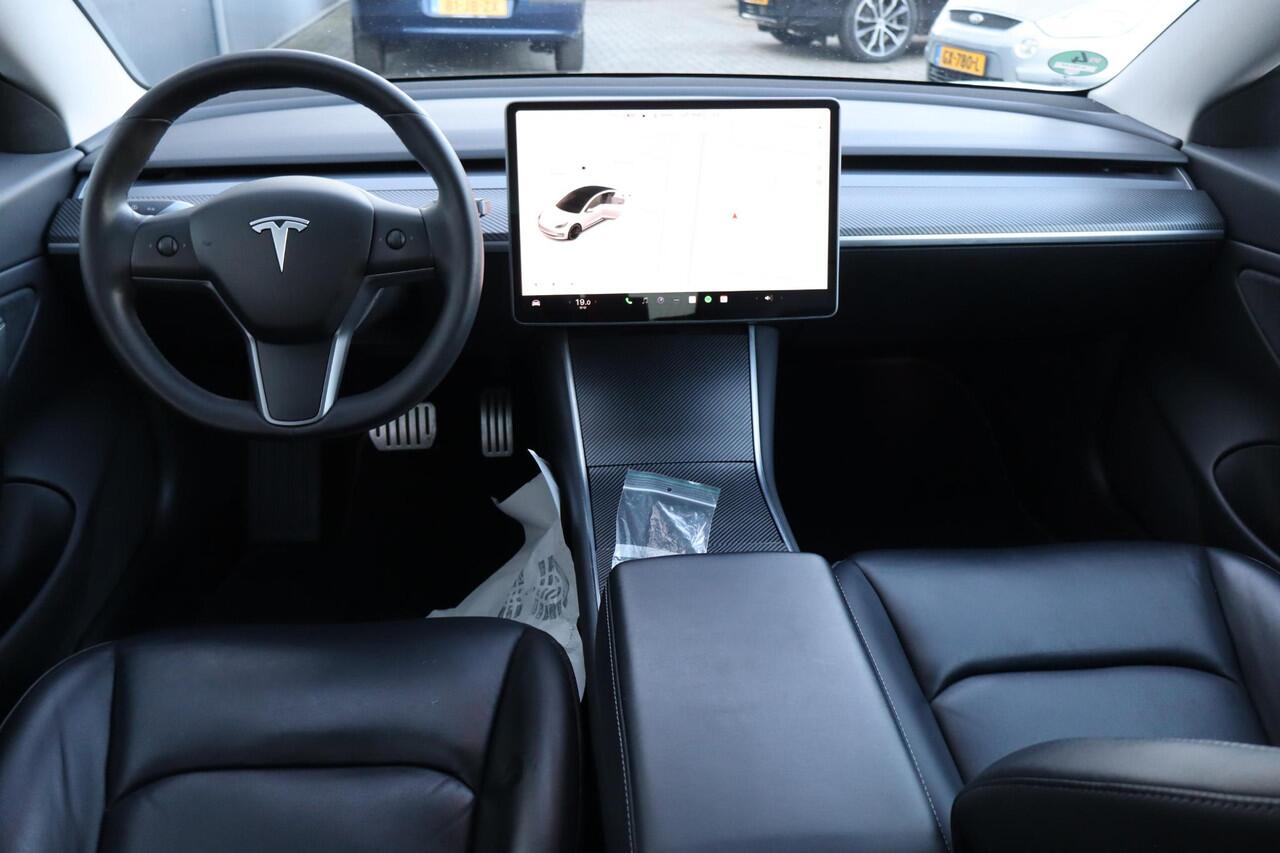 Tesla Model 3 Performance AWD 75 kWh SOH 89%, BTW Auto, Autopilot computer 3.0, Lederen interieur, 360 Camera,