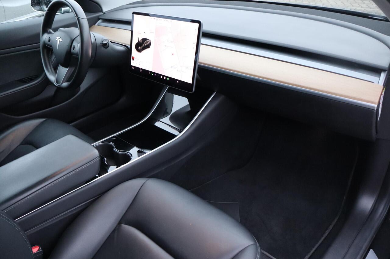 Tesla Model 3 Long Range AWD 75 kWh 89% SOH, Autopilot computer 2.5, 360 camera, Lederen interieur, Cruise control