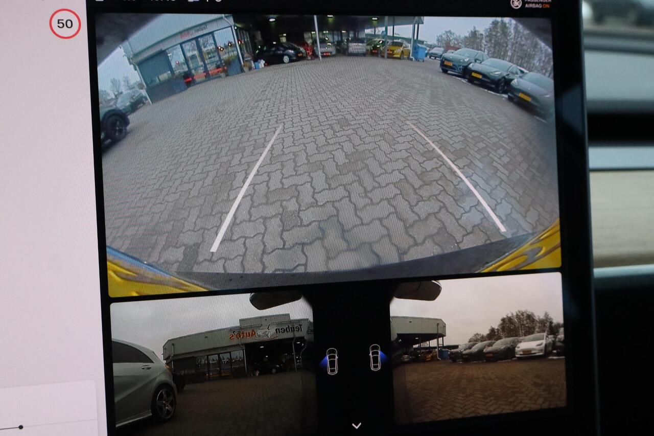 Tesla Model 3 Long Range AWD 75 kWh 89% SOH, Autopilot computer 2.5, 360 camera, Lederen interieur, Cruise control